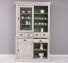 Buffet with 2 sliding doors, 2 BAS drawers + 4 drawers, 2 sliding glass doors SUP