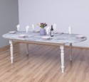 Extendable oval table 160 / 200cm