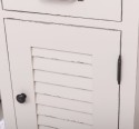 Dulap baie cu 2 usi lamelare - lavoarele nu sunt incluse in pret, blat stejar