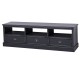 TV chest of drawers with 3 drawers and 3 open spaces