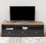 TV chest of drawers with 3 drawers and 3 open spaces