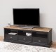 TV chest of drawers with 3 drawers and 3 open spaces