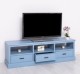TV chest of drawers with 3 drawers and 3 open spaces