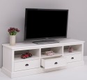 TV chest of drawers with 3 drawers and 3 open spaces