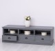 TV chest of drawers with 3 drawers and 3 open spaces