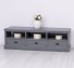 TV chest of drawers with 3 drawers and 3 open spaces