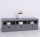 TV chest of drawers with 3 drawers and 3 open spaces