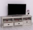 TV chest of drawers with 3 drawers and 3 open spaces
