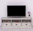 TV chest of drawers with 3 drawers and 3 open spaces