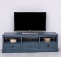 TV chest of drawers with 3 drawers and 3 open spaces