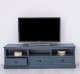 TV chest of drawers with 3 drawers and 3 open spaces