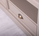 TV chest of drawers with 3 drawers and 3 open spaces