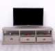 TV chest of drawers with 3 drawers and 3 open spaces