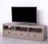 TV chest of drawers with 3 drawers and 3 open spaces