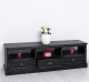 TV chest of drawers with 3 drawers and 3 open spaces