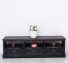 TV chest of drawers with 3 drawers and 3 open spaces