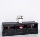 TV chest of drawers with 3 drawers and 3 open spaces