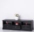 TV chest of drawers with 3 drawers and 3 open spaces