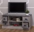 TV chest of drawers with 4 drawers, 1 shelf