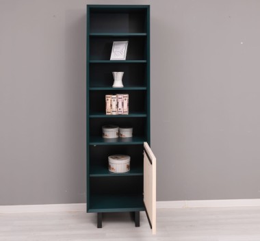 Wardrobe with 1 door "Slatted"