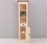 Bathroom rack with 1 door, 1 drawer and open space