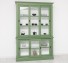 Kitchen display case with 3 sliding glass doors BAS + 3 sliding glass doors SUP
