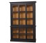 Kitchen display case with 3 sliding glass doors BAS + 3 sliding glass doors SUP