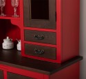 Kitchen sideboard 3 doors, 3 drawers BAS + 2 doors, 4 drawrs SUP, oak - Color Corp_P047 - Color Doors&Drawers_P081 - DOUBLE COLO