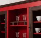 Kitchen sideboard 3 doors, 3 drawers BAS + 2 doors, 4 drawrs SUP, oak - Color Corp_P047 - Color Doors&Drawers_P081 - DOUBLE COLO