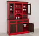 Kitchen sideboard 3 doors, 3 drawers BAS + 2 doors, 4 drawrs SUP, oak - Color Corp_P047 - Color Doors&Drawers_P081 - DOUBLE COLO