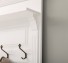 Coat hanger 2 doors, with oak top