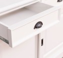 Cabinet 3 sliding doors + 3 drawers, with dim. 176x49x88, MDF
