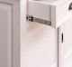 Cabinet 3 sliding doors + 3 drawers, with dim. 176x49x88, MDF