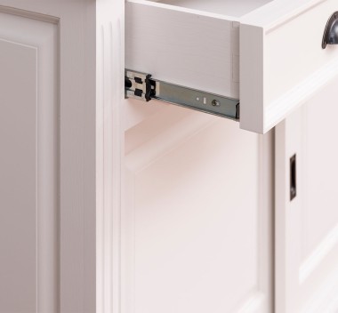 Cabinet 3 sliding doors + 3 drawers, with dim. 176x49x88, MDF