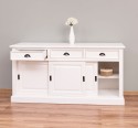 Cabinet 3 sliding doors + 3 drawers, with dim. 176x49x88, MDF