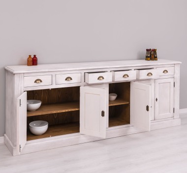 Buffet with 6 doors and 6 drawers, BAS