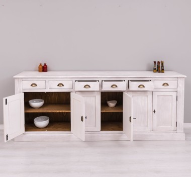 Buffet with 6 doors and 6 drawers, BAS