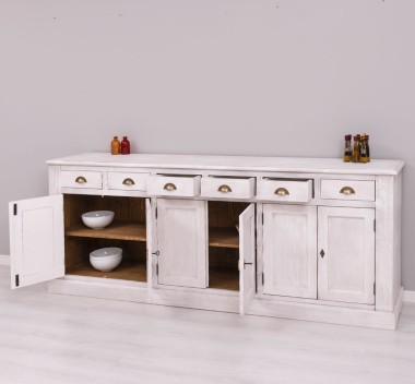Buffet with 6 doors and 6 drawers, BAS