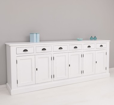 Buffet with 6 doors and 6 drawers, BAS