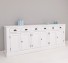 Buffet with 6 doors and 6 drawers, BAS