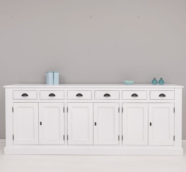 Buffet with 6 doors and 6 drawers, BAS
