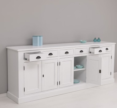 Buffet with 6 doors and 6 drawers, BAS