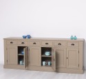 Buffet with 6 doors and 6 drawers, BAS