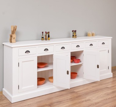 Buffet with 6 doors and 6 drawers, BAS