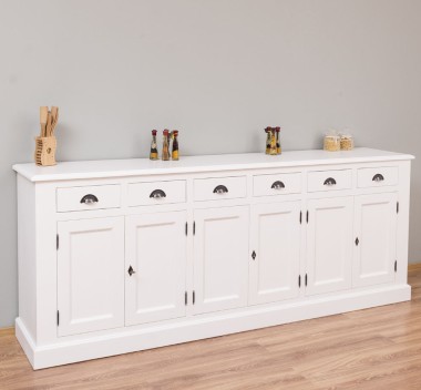 Buffet with 6 doors and 6 drawers, BAS