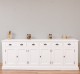 Buffet with 6 doors and 6 drawers, BAS