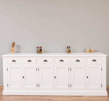 Buffet with 6 doors and 6 drawers, BAS