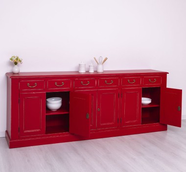 Buffet with 6 doors and 6 drawers, BAS