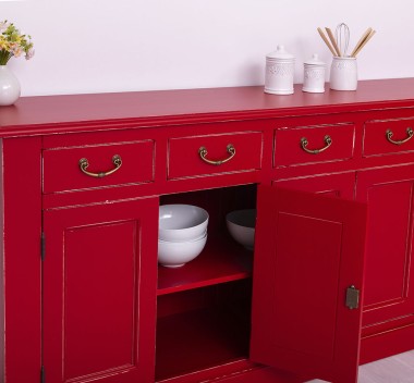 Buffet with 6 doors and 6 drawers, BAS