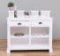 Bar with 2 drawers, 2 open compartments